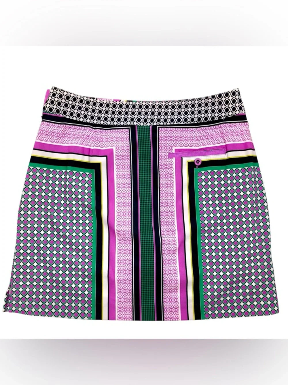 EP Pro Golf Skirt/Skort Women’s Size 6 Built in Shorts Geometric Patterns - Picture 2 of 6